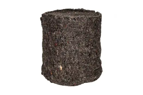 Click Here To Enlarge This Photo Of Black Wool Felt