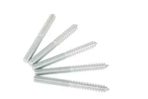 Click Here To Enlarge This Photo Of Wood to Metal Dowel Screw