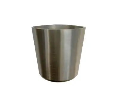 Click Here To Enlarge This Photo Of Brushed Nickel Flat Bottomed Slipper Cup