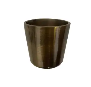 Brushed Antique Flat Bottomed Slipper Cup