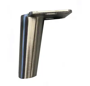ML055 - Metal Leg in Brushed Silver