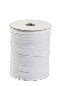 12mm White Woven Elastic