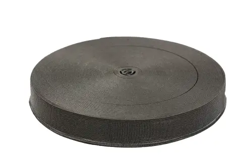 Click Here To Enlarge This Photo Of 25mm Black Elastic