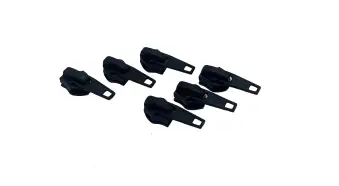 No 3 Zip Sliders Black