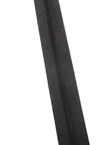 No 5 Zip Chain Black