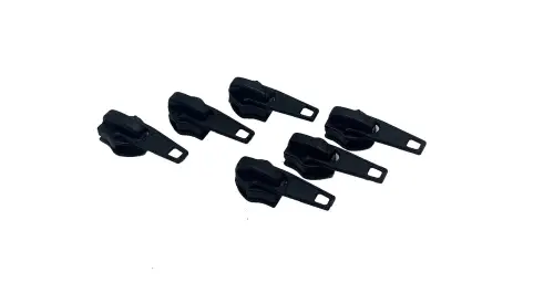 Click Here To Enlarge This Photo Of No 5 Zip Sliders Black